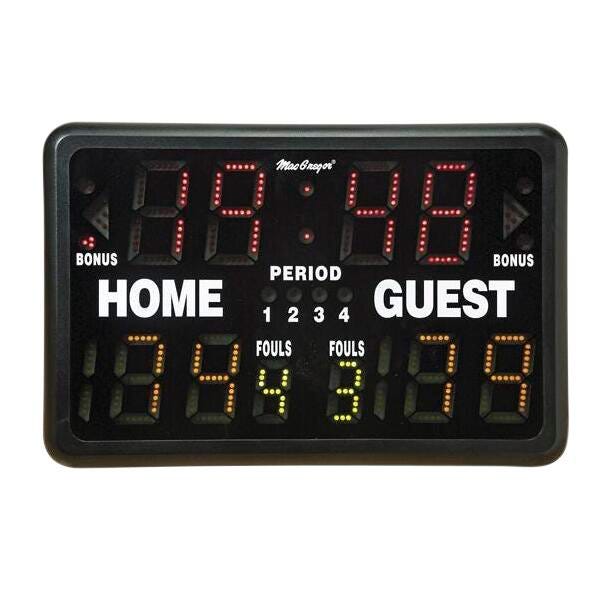 Image for Athletic Connection Outdoor Multi-Sport Portable Scoreboard with Remote, Battery Powered from School Specialty
